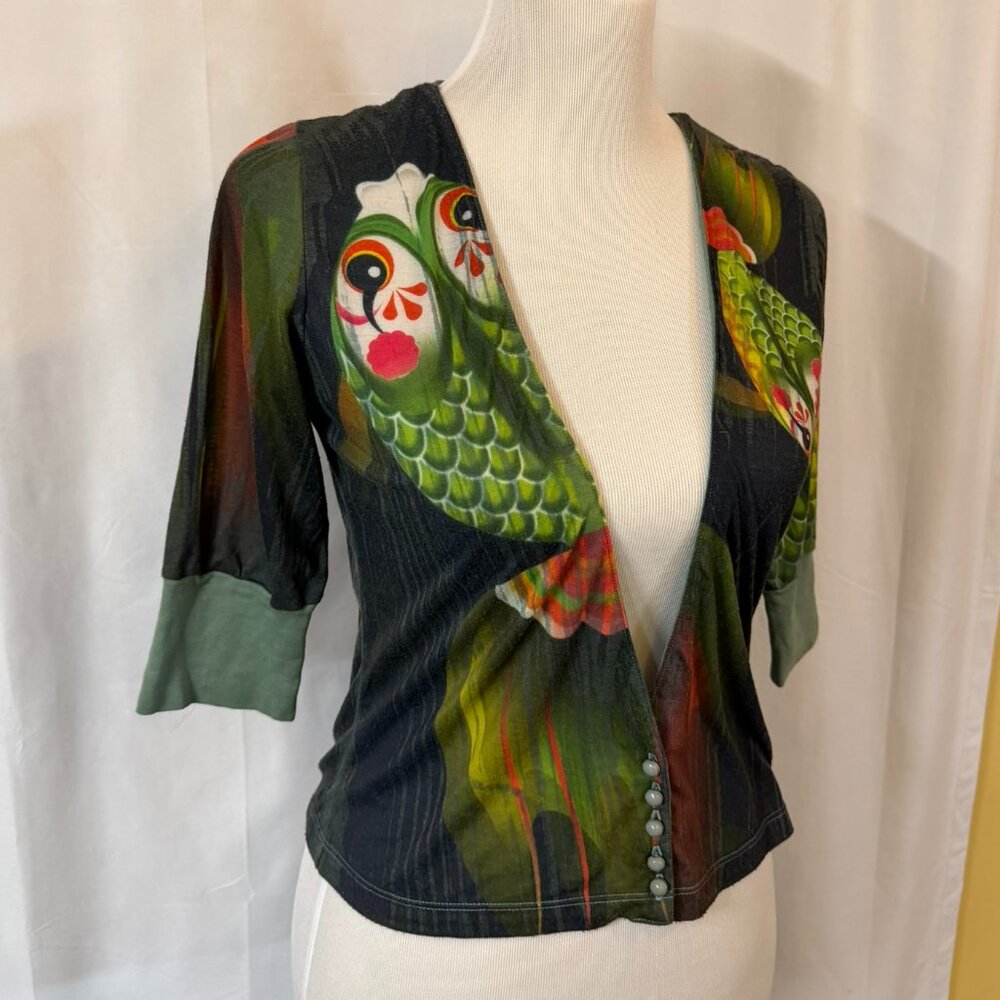 CUSTO Fishy Cardigan - Sz 4